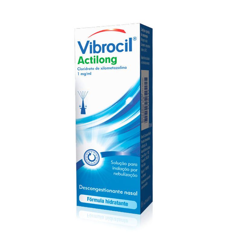 Vibrocil Actilong 1 mg/ml - frasco nebulizador 10 ml